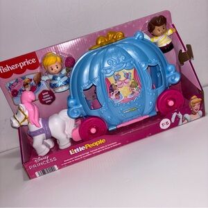 Fisher-Price Little People Disney Princess Cinderella's Dancing Carriage playset